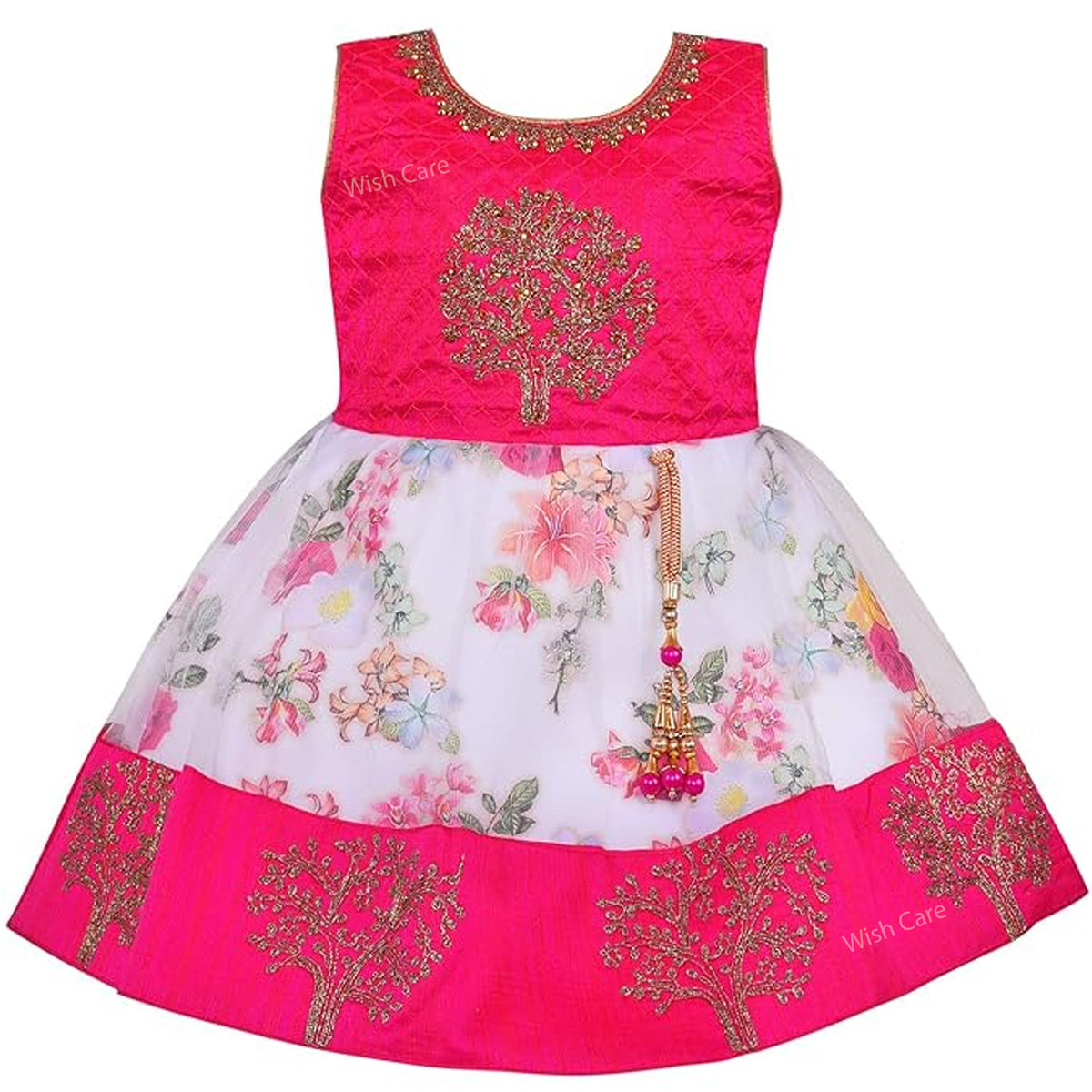 Baby Girls Embroidered Ethnic Dress