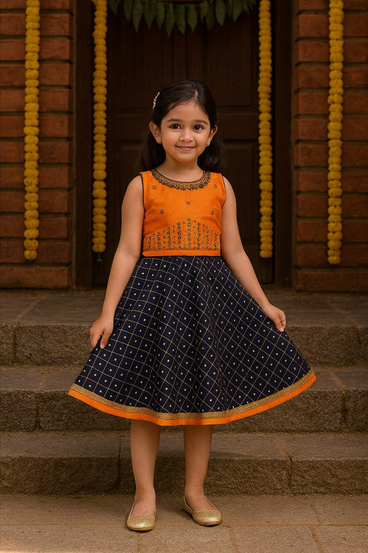 Wish Karo Kids Birthday Frock Dress (fe2923nb)