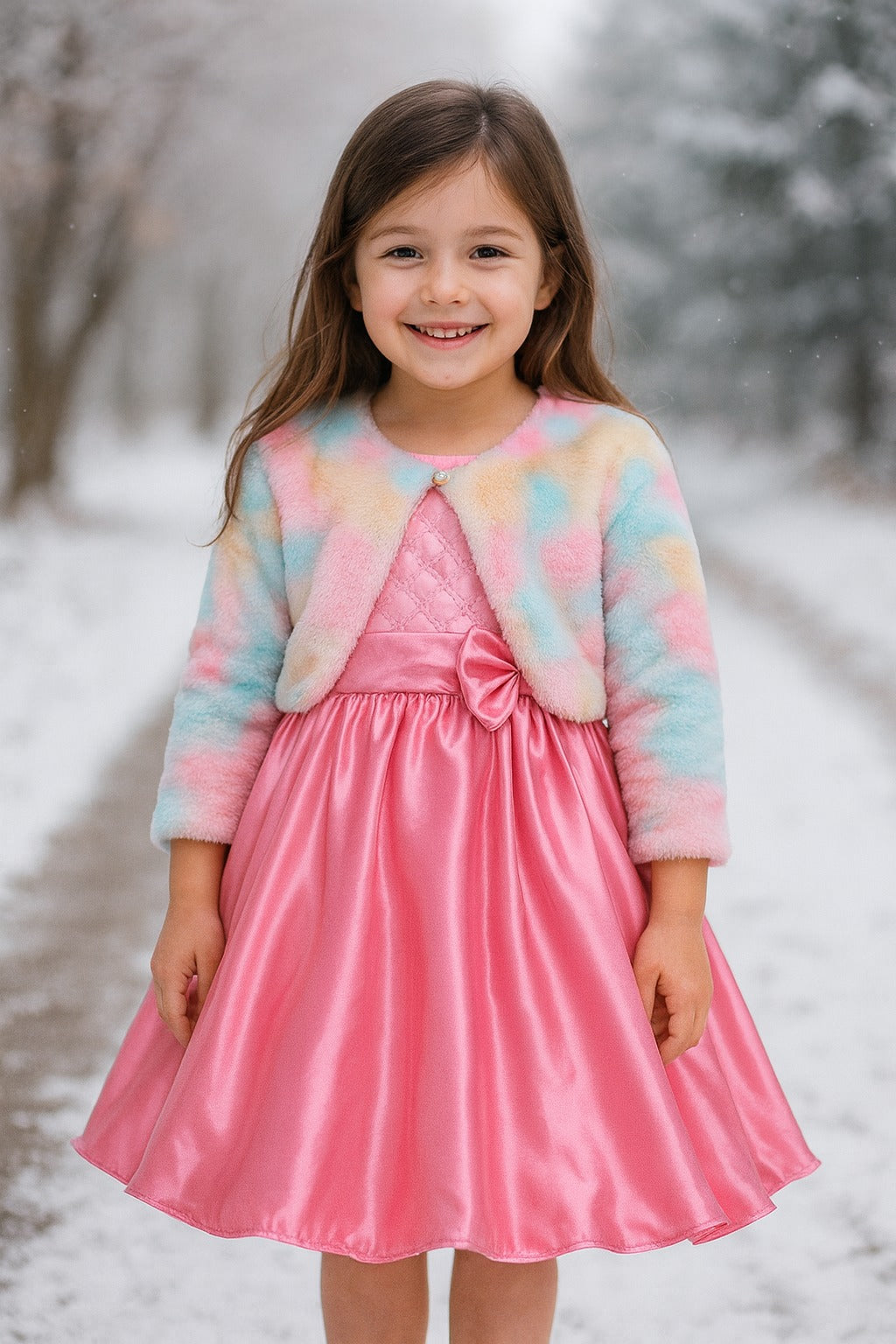 Girls Maxi/Full Length Party Dress