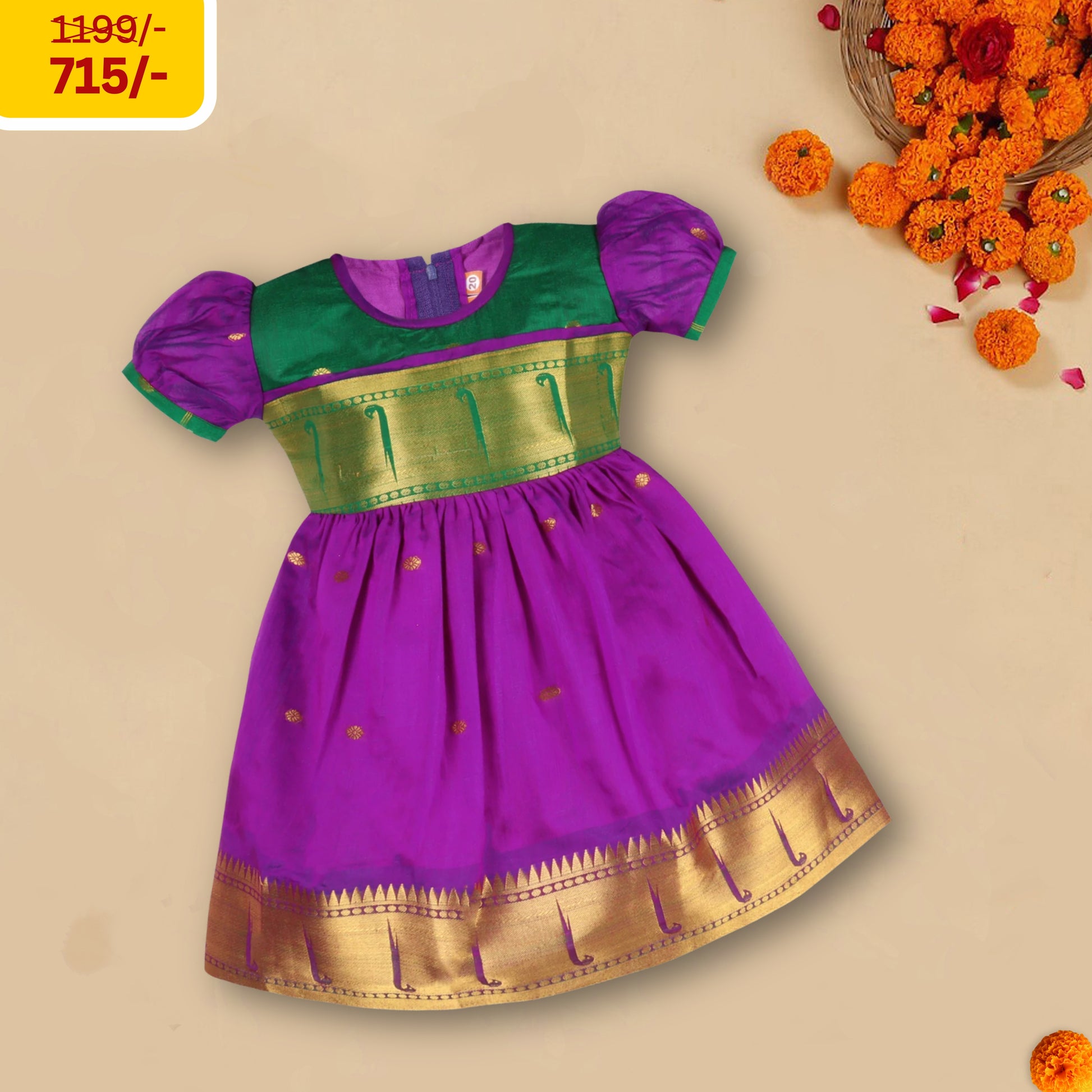 Girls Ethnic Dress 