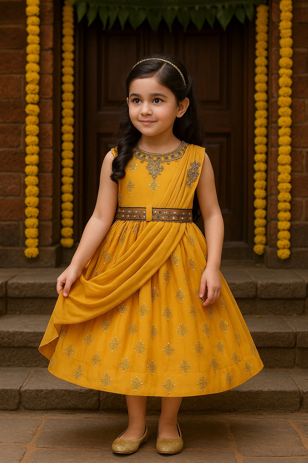Buy Ethnic Dress for Girls | Baby Girls Wedding Dress & Frocks Online