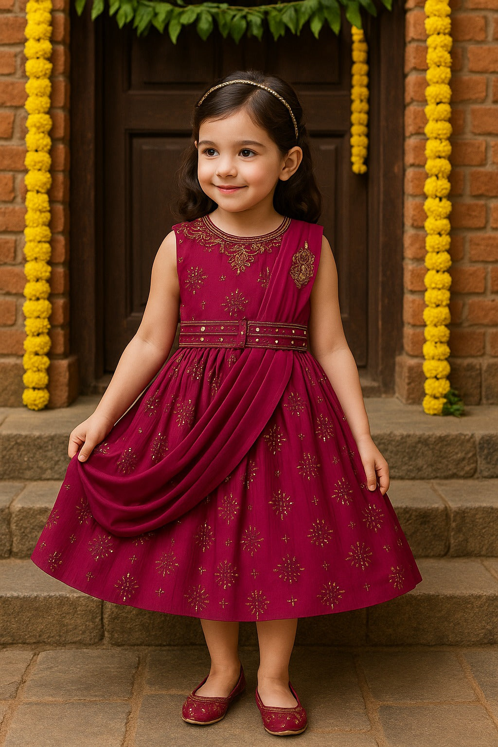 Buy Ethnic Dress for Girls | Baby Girls Wedding Dress & Frocks Online