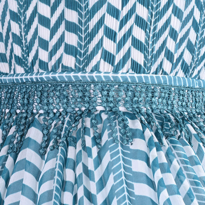 Girls Crochet Detail Chiffon Summer Dress