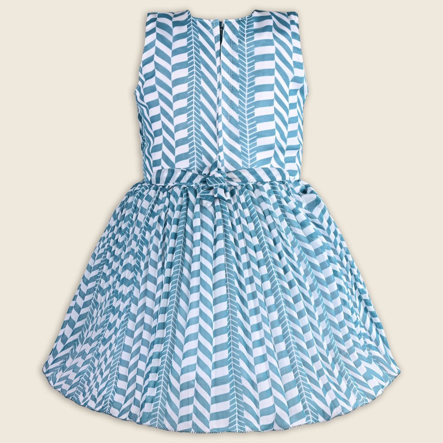 Girls Crochet Detail Chiffon Summer Dress