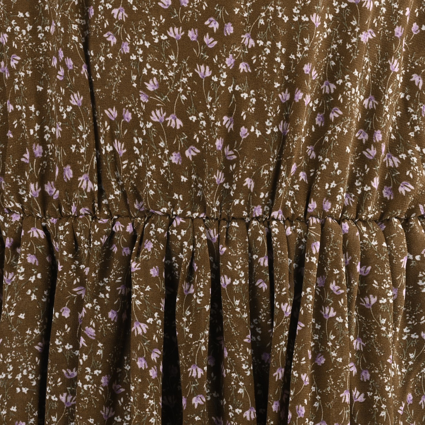 Girls Kaftan Style Casual Dress with Floral Embellishment