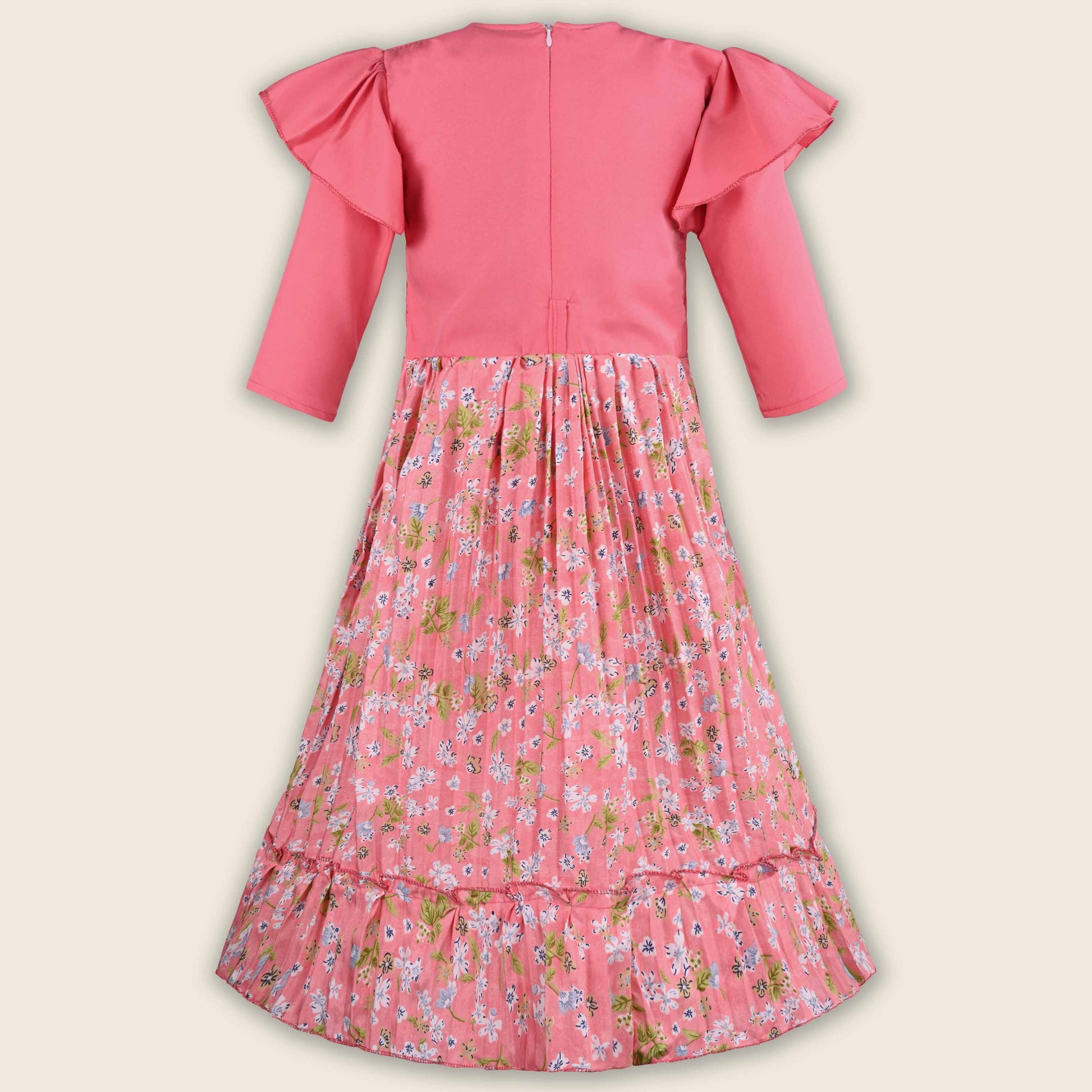 Buy Premium Baby Girls Floral Satin Summer Dress Online