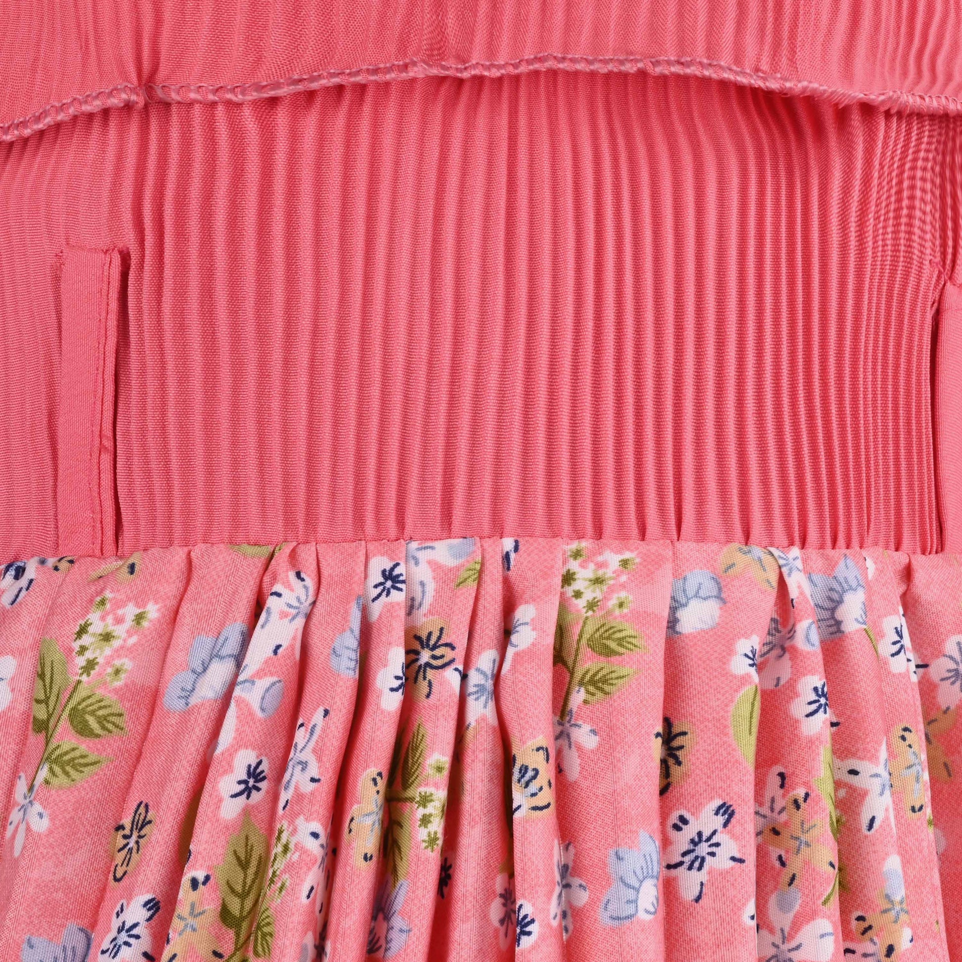 Buy Premium Baby Girls Floral Satin Summer Dress Online