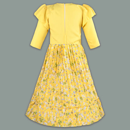 Buy Premium Baby Girls Floral Satin Summer Dress Online
