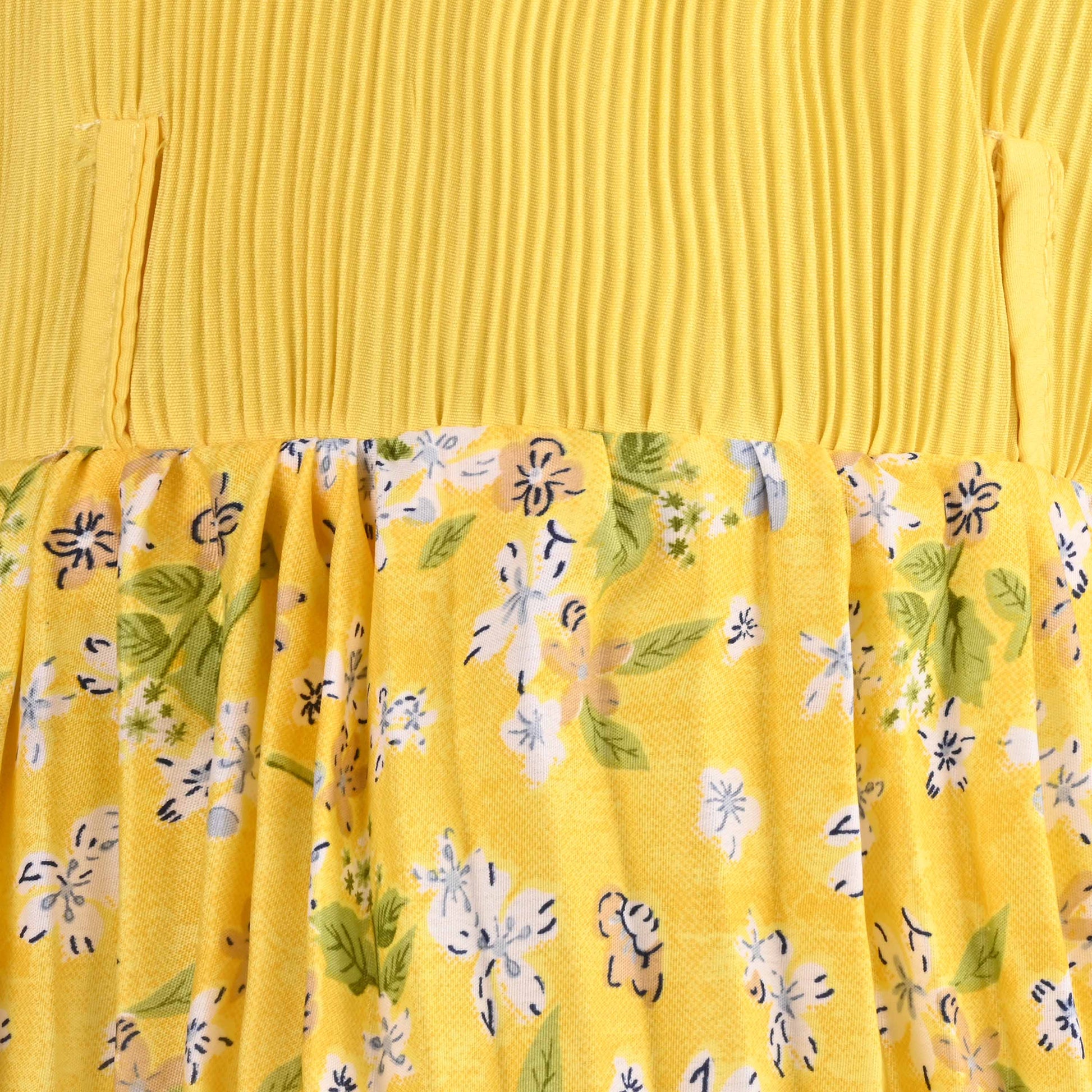 Buy Premium Baby Girls Floral Satin Summer Dress Online