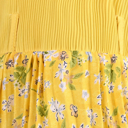 Buy Premium Baby Girls Floral Satin Summer Dress Online