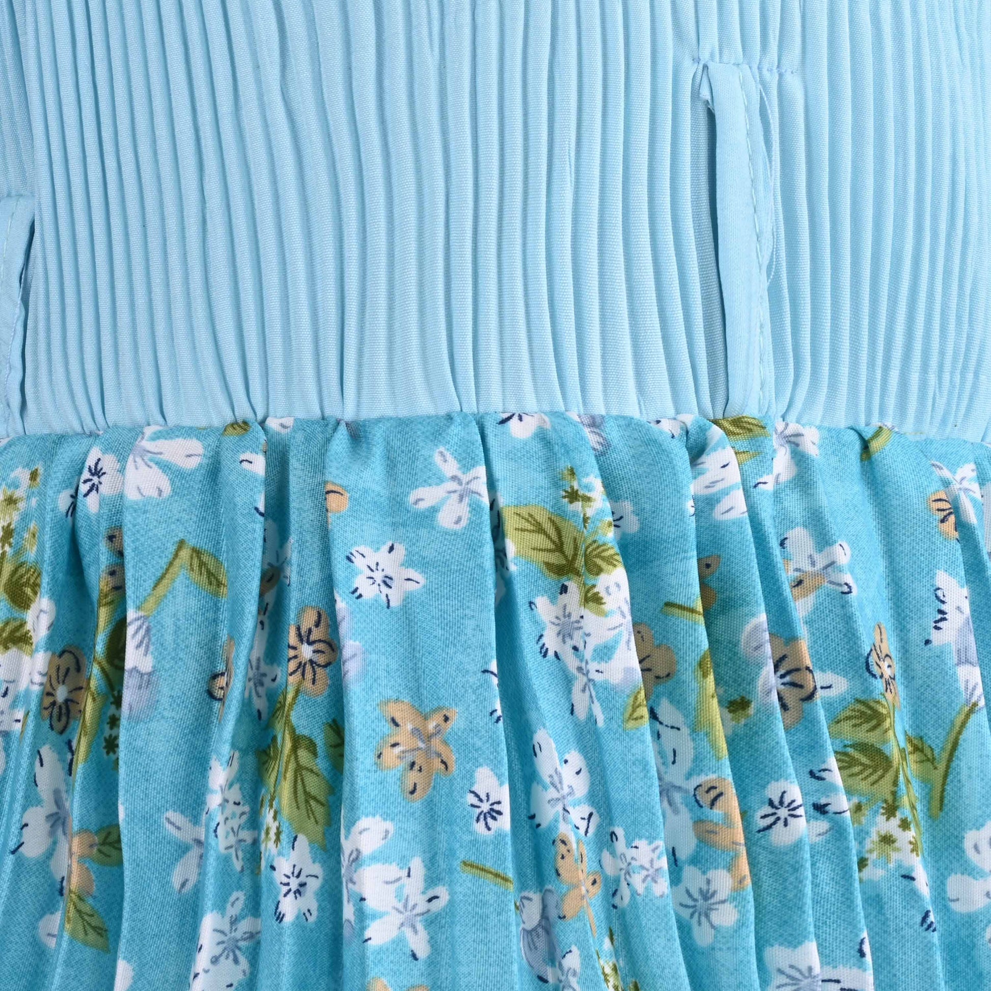 Buy Premium Baby Girls Floral Satin Summer Dress Online