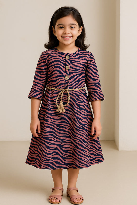 Baby Girls Party Wear Dress - fm01t