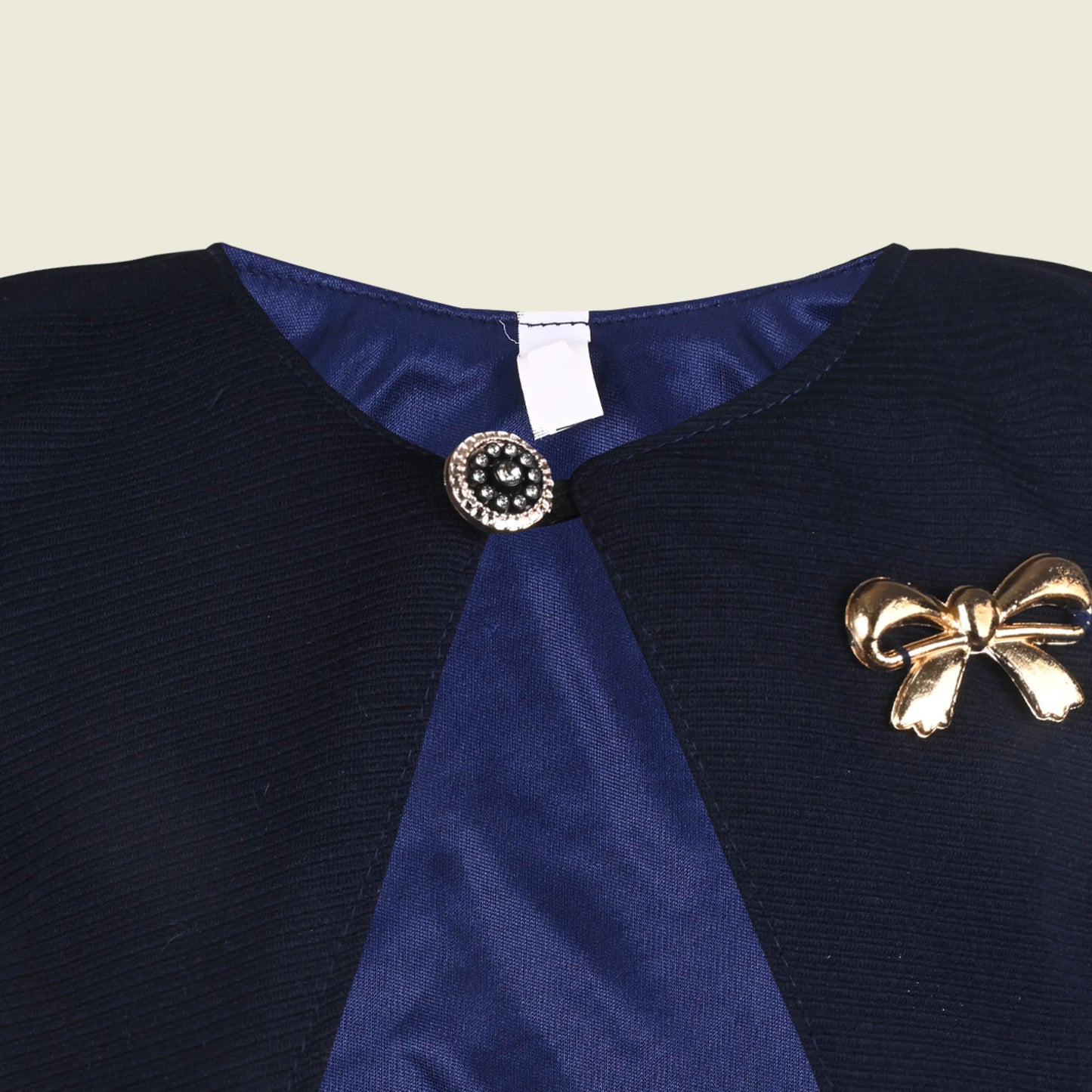 Baby Girls Velvet Party Wear Shrug | Stylish Bolero Jacket with Bow Brooch