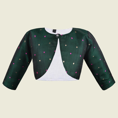 Baby Girls Satin Party Shrug | Elegant Satin Jacket for Frocks & Gowns | Pink Festive & Wedding Wear Shrug