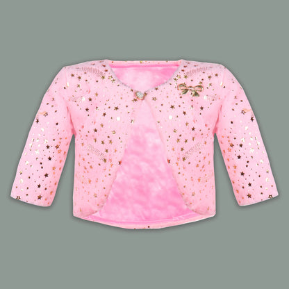 Stylish Premium Girls White Fur Shrug Jacket