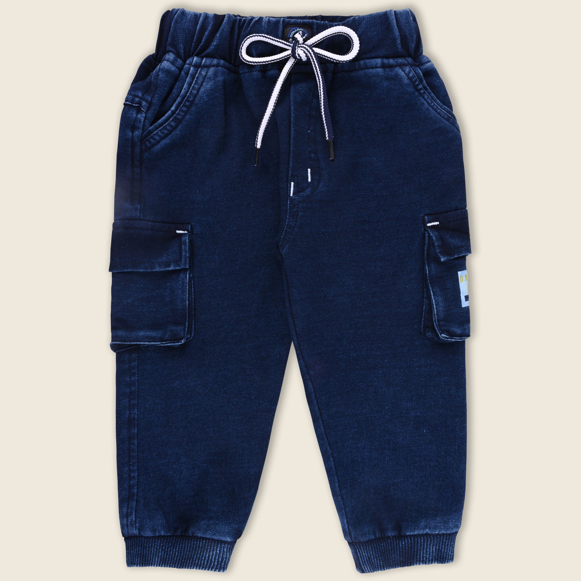 Boys Jeans Cargo Trousers 