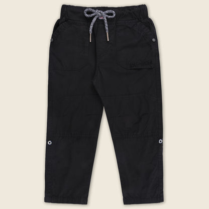 Boys Cotton Elastic Waist Casual Trouser