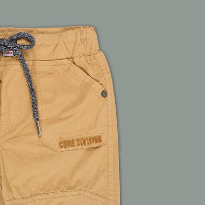 Boys Cotton Elastic Waist Casual Trouser