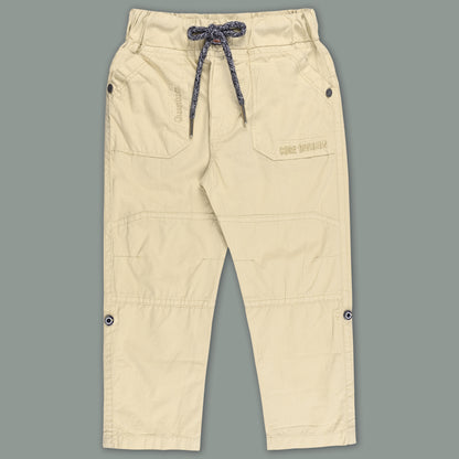 Boys Cotton Elastic Waist Casual Trouser