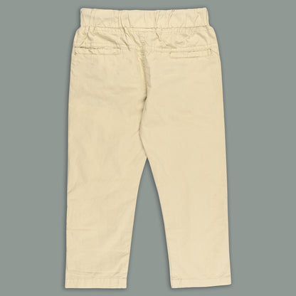 Boys Cotton Elastic Waist Casual Trouser