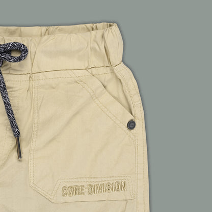 Boys Cotton Elastic Waist Casual Trouser
