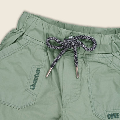 Boys Cotton Elastic Waist Casual Trouser