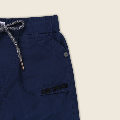 Boys Cotton Elastic Waist Casual Trouser