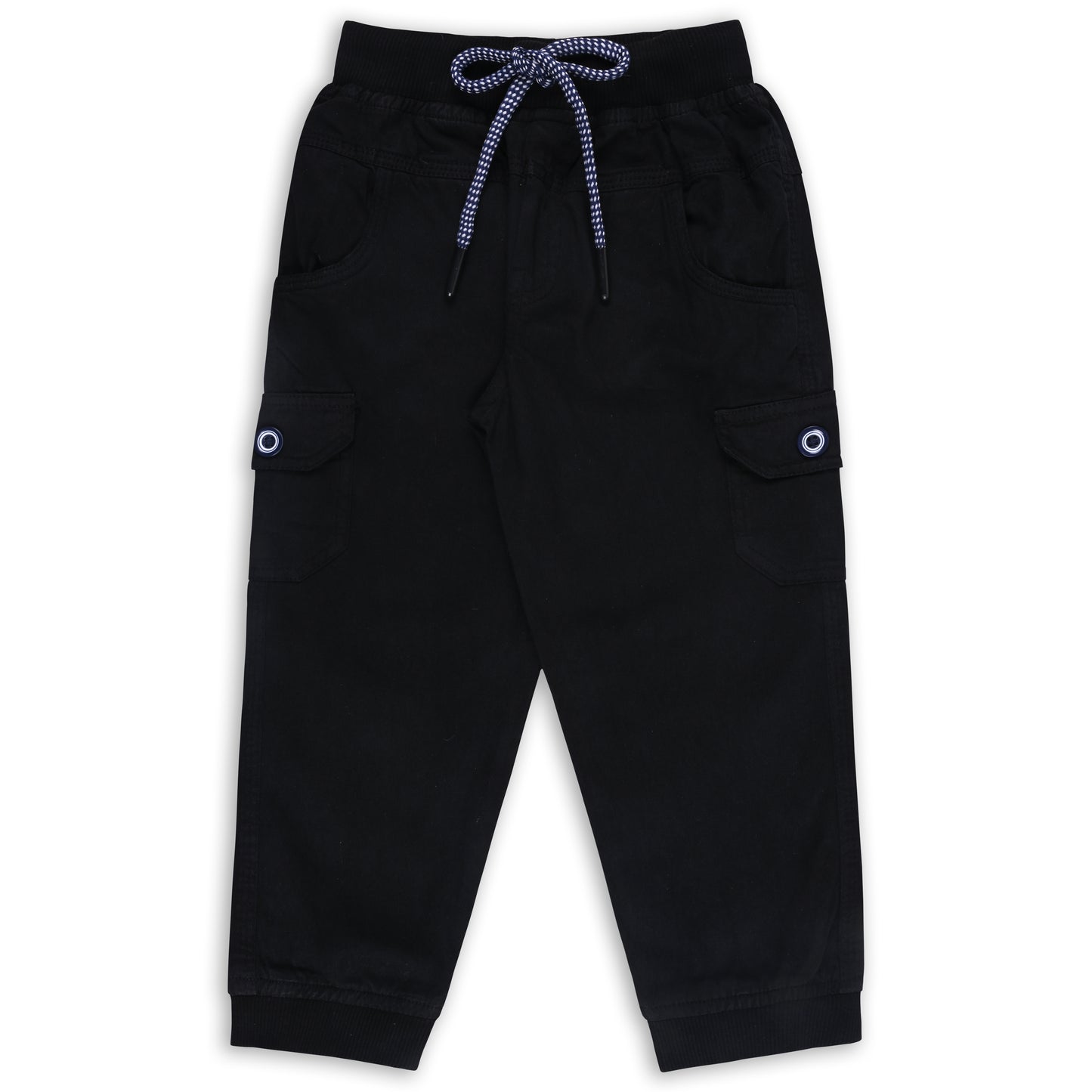 Boys Cotton Cargo Tapered Fit Trouser