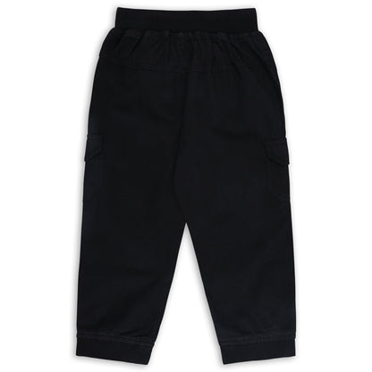 Boys Cotton Cargo Tapered Fit Trouser