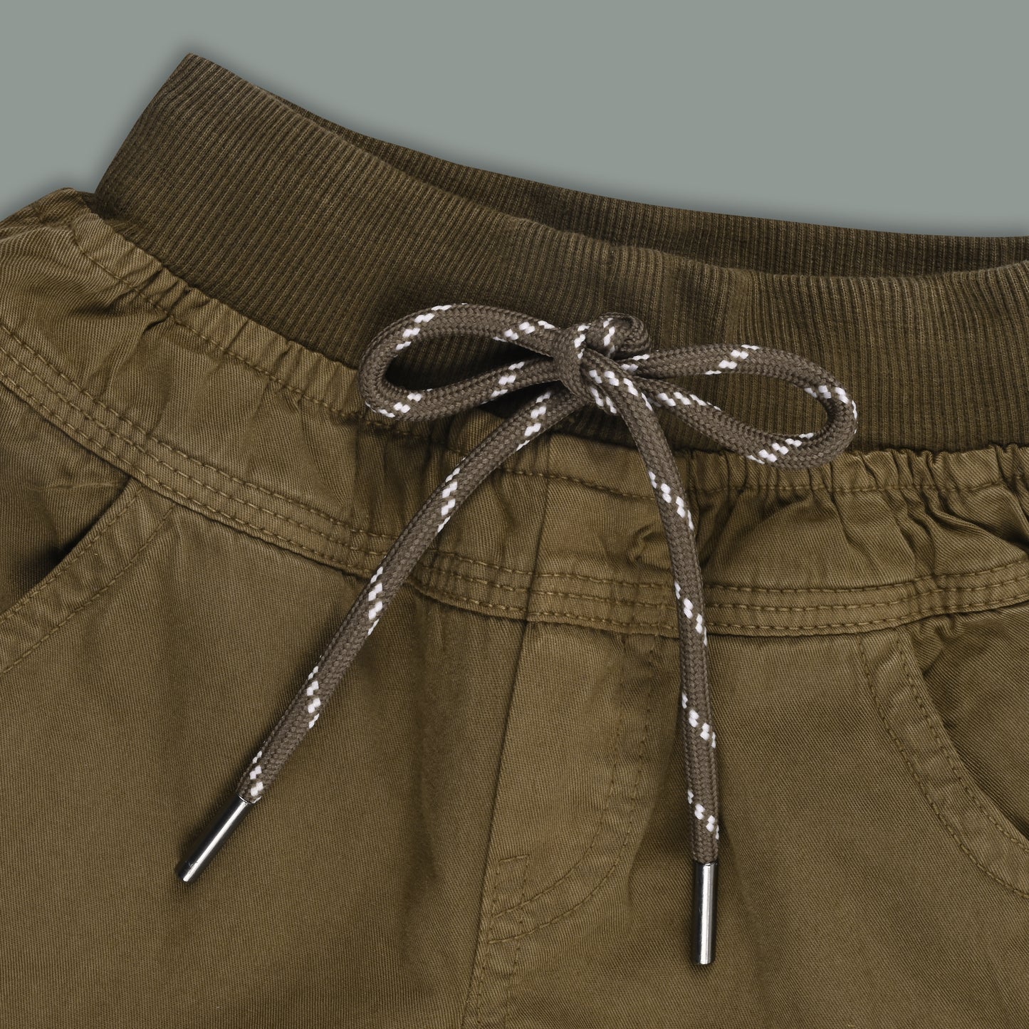Boys Cotton Cargo Tapered Fit Trouser