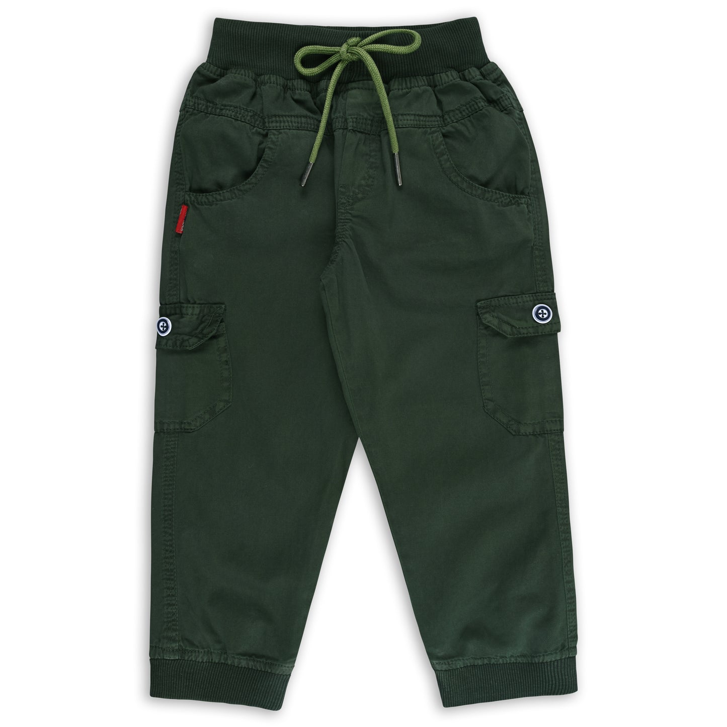 Boys Cotton Cargo Tapered Fit Trouser