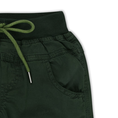 Boys Cotton Cargo Tapered Fit Trouser