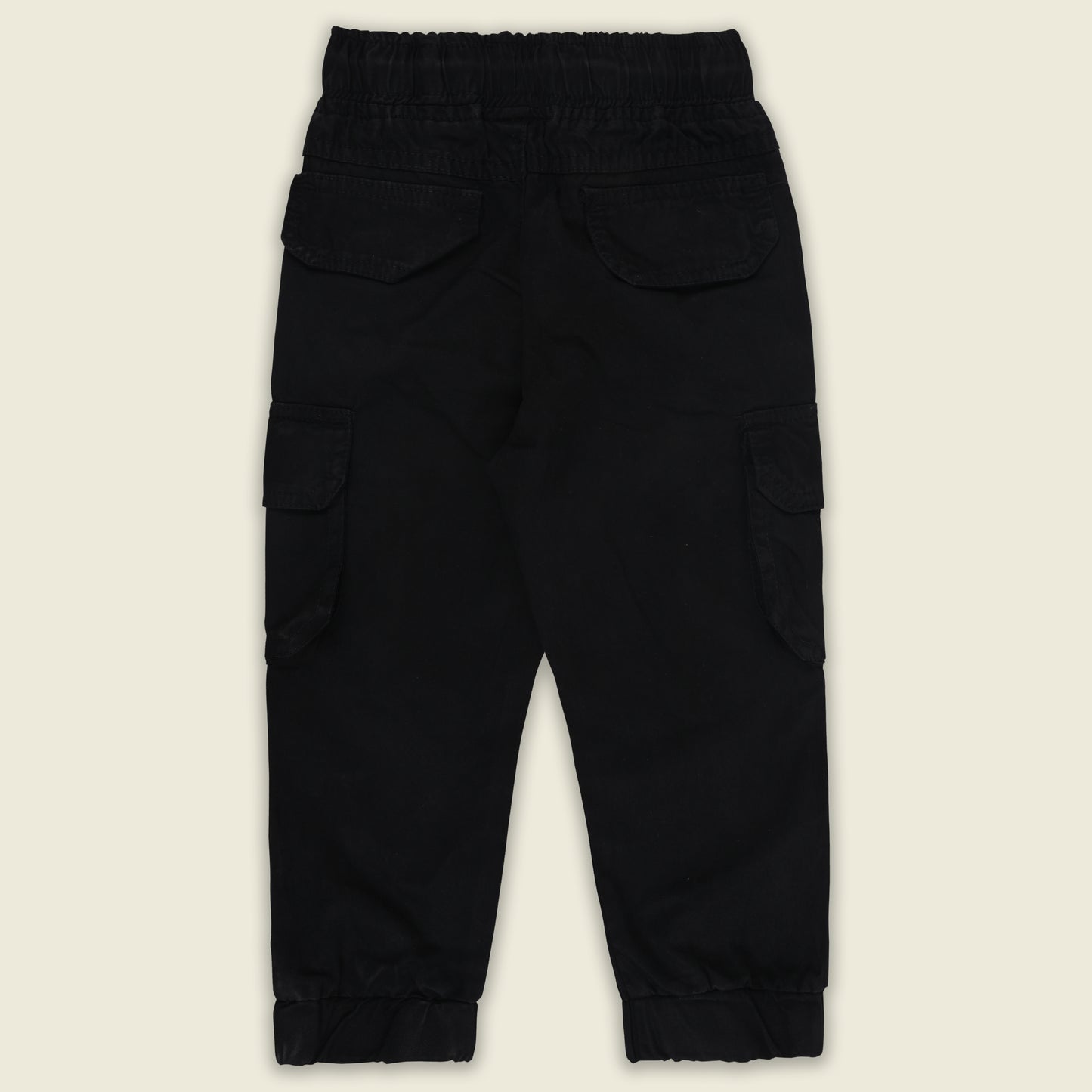 Boys Cotton Denim Cargo Joggers – Soft & Stretchable Pants