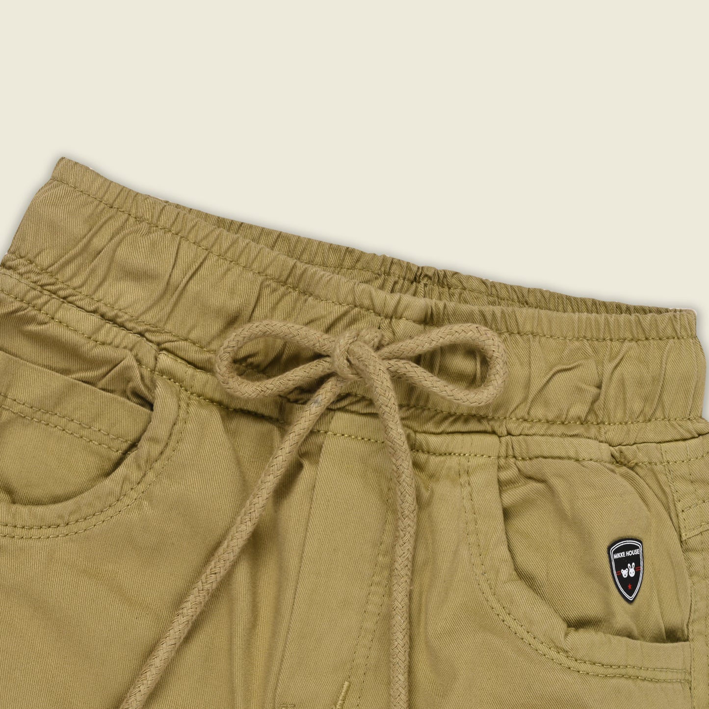 Boys Cotton Denim Cargo Joggers – Soft & Stretchable Pants