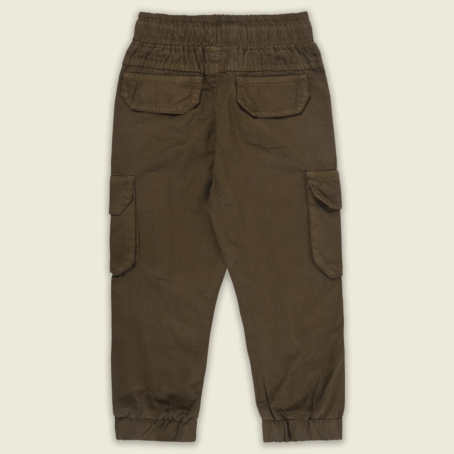Boys Cotton Denim Cargo Joggers â€“ Soft & Stretchable Pants