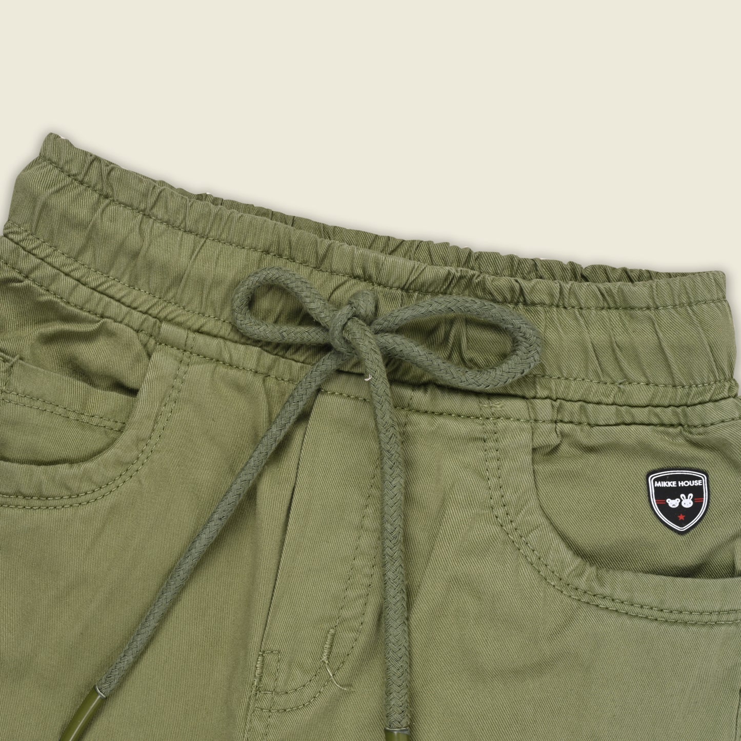 Boys Cotton Denim Cargo Joggers – Soft & Stretchable Pants