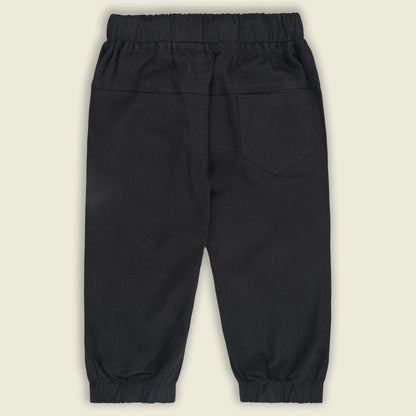 Boys Cotton Cargo Jogger Pants with Drawstring