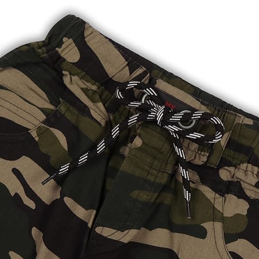 Boys Khaki Regular Fit Jogger Jeans