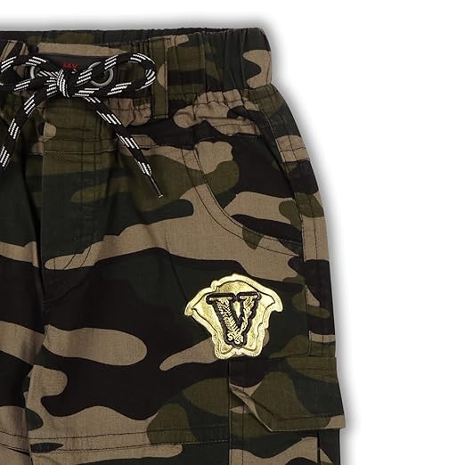 Boys Khaki Regular Fit Jogger Jeans