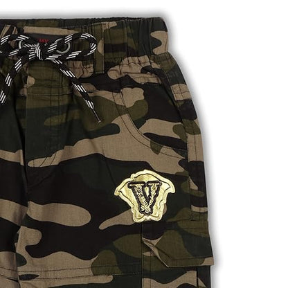 Boys Khaki Regular Fit Jogger Jeans