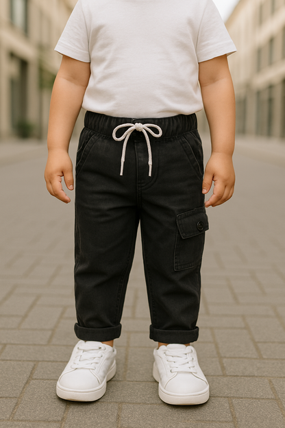 Boys Mid-Rise Regular Jeans