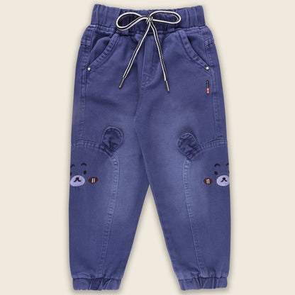Boys Cargo Denim Trousers 