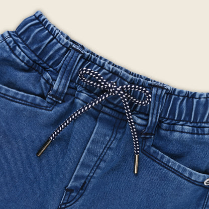 Boys Cotton Elastic Waist Casual Trouser