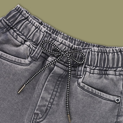 Boys Cotton Elastic Waist Casual Trouser