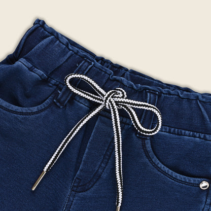 Boys Cargo Cotton Elastic Trouser