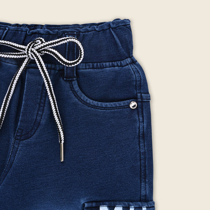 Boys Cargo Cotton Elastic Trouser