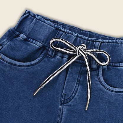 Boys Cargo Cotton Elastic Trouser