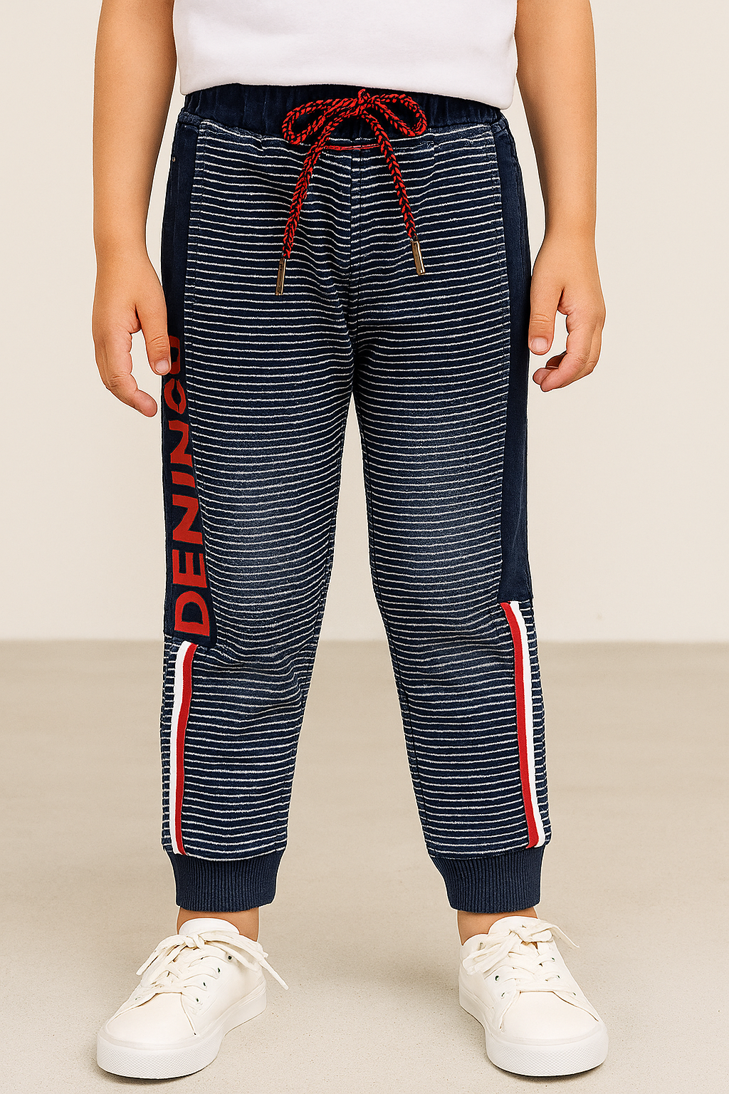 Boys Stylish Printed Hosiery Trousers