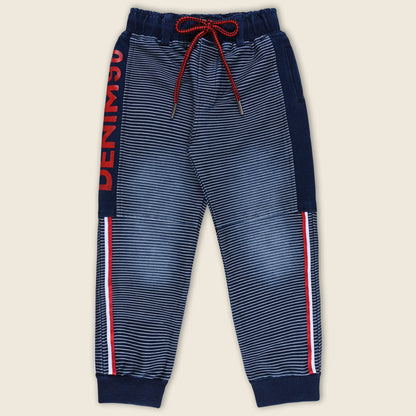 Boys Stylish Printed Hosiery Trousers
