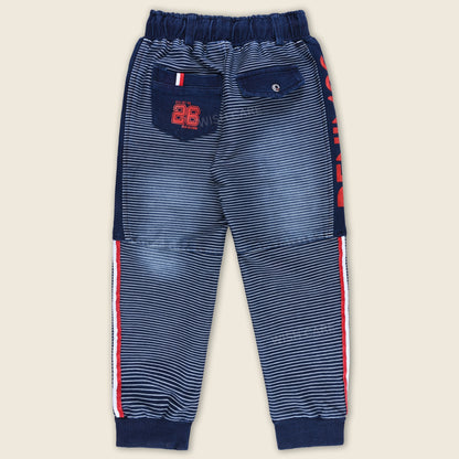 Boys Stylish Printed Hosiery Trousers